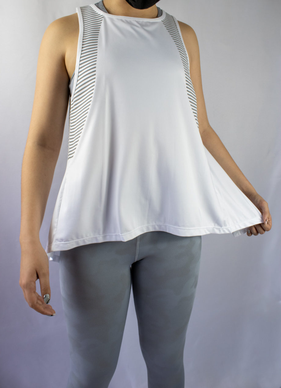 Mika Polus Ultimate Open-Back Active White Tank