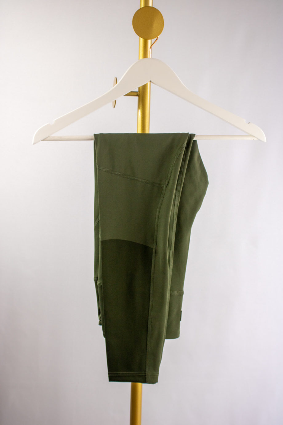 Mika Polus Performance High Waisted Leggings Military Green