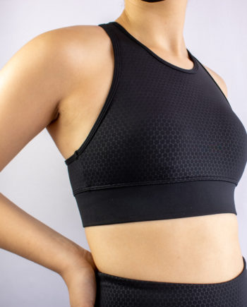 Mika Polus Make the Cute Cut-Out Branded Sport Bra