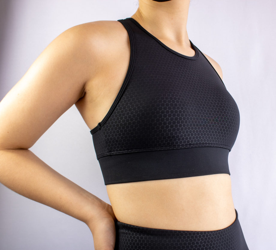 Mika Polus Make the Cute Cut-Out Branded Sport Bra