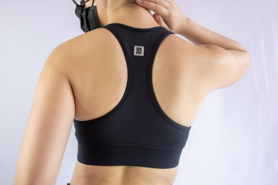 Mika Polus Make the Cute Cut-Out Branded Sport Bra